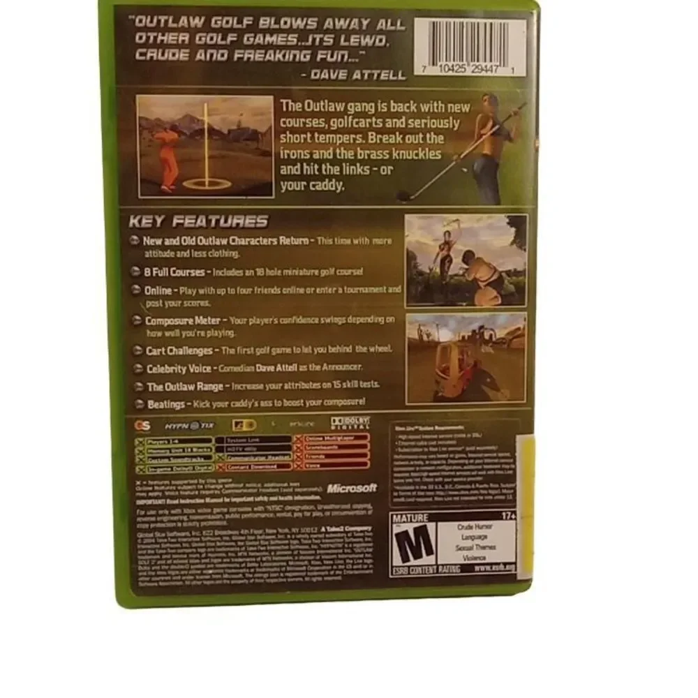 Outlaw Golf 2‎ for Microsoft Xbox